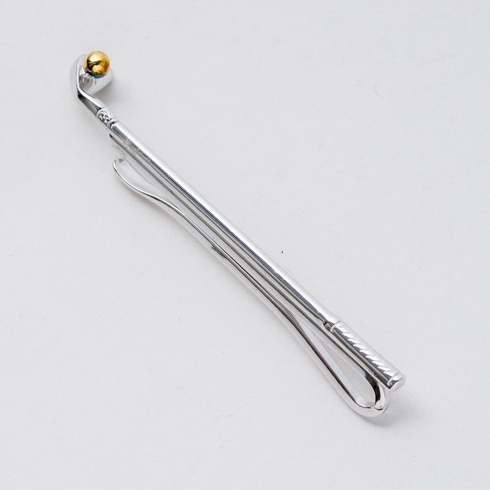 Silber Krawattenklammer 925 Golf 5,25 g1