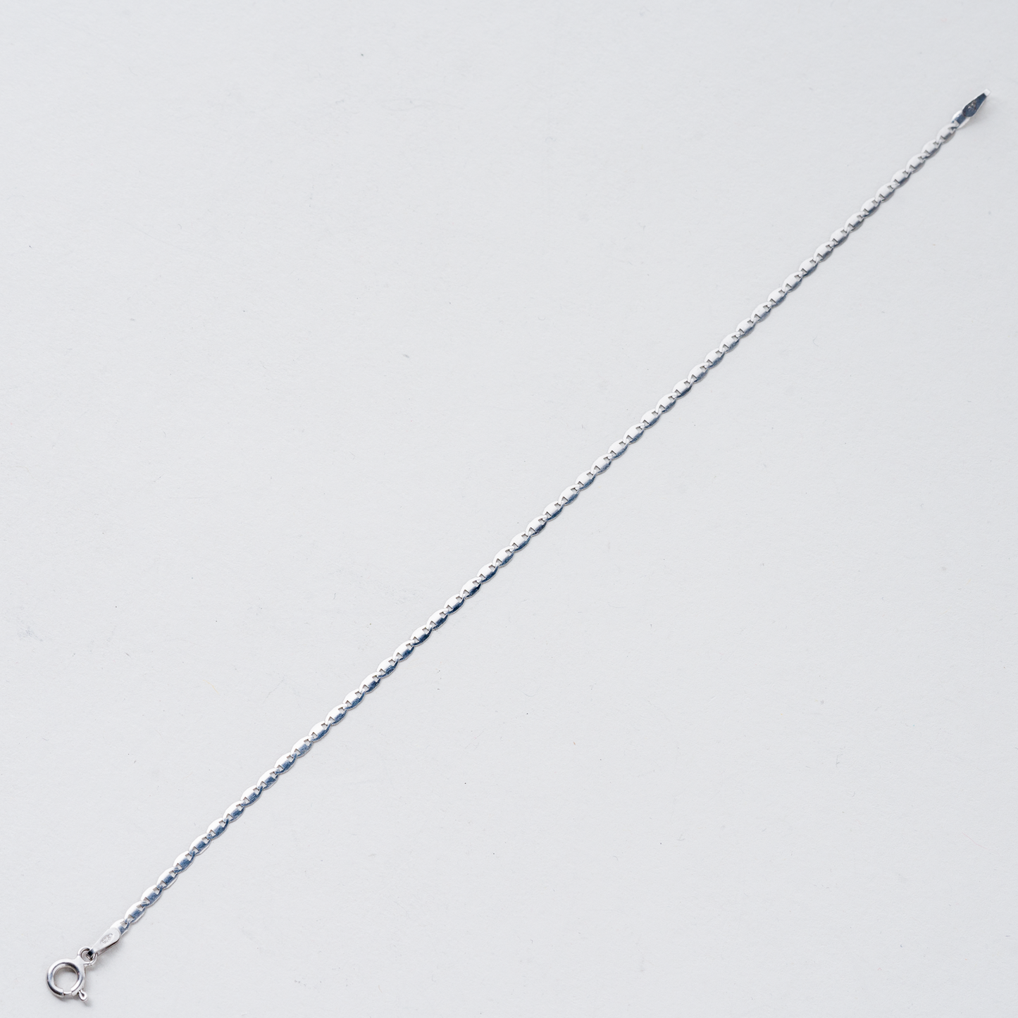 Armband 2 mm 925er Silber 0,84 g 19 cm1