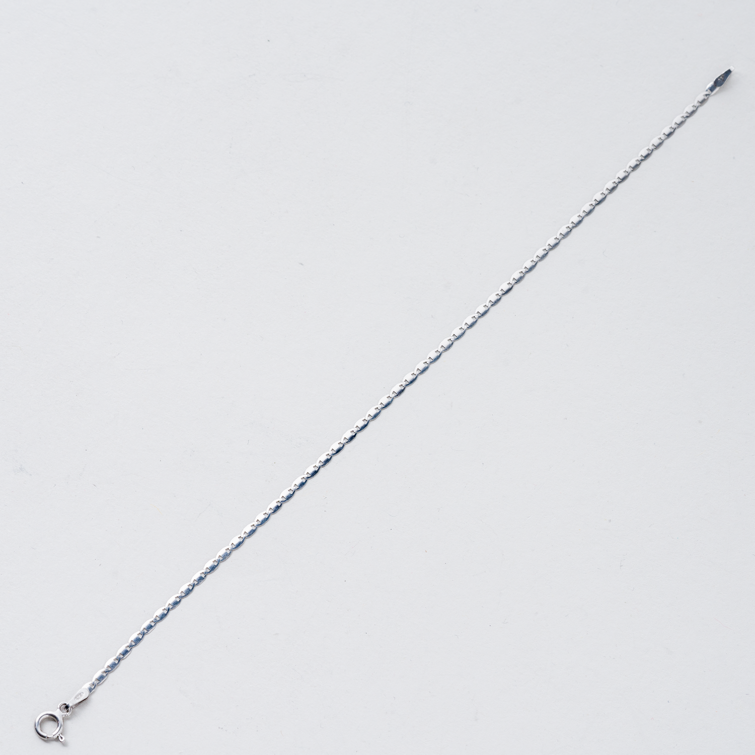 Armband 2 mm 925er Silber 0,84 g 19 cm1