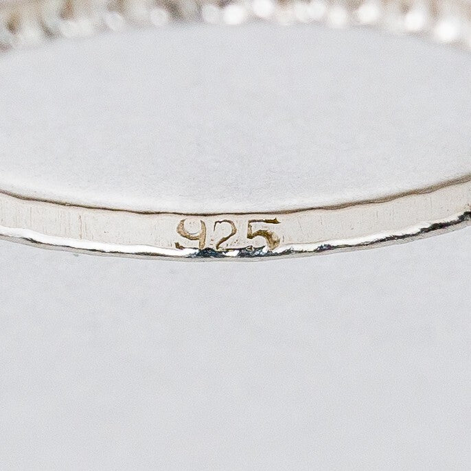 Silber Ring 925 Größe 50 (15,9 mm Ø) 0,36 g5