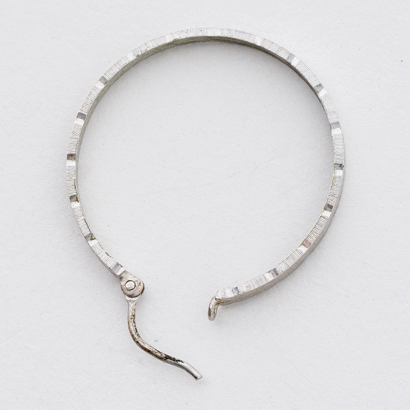 Einzelner Ohrring Creole 835 Silber 2,01 g5