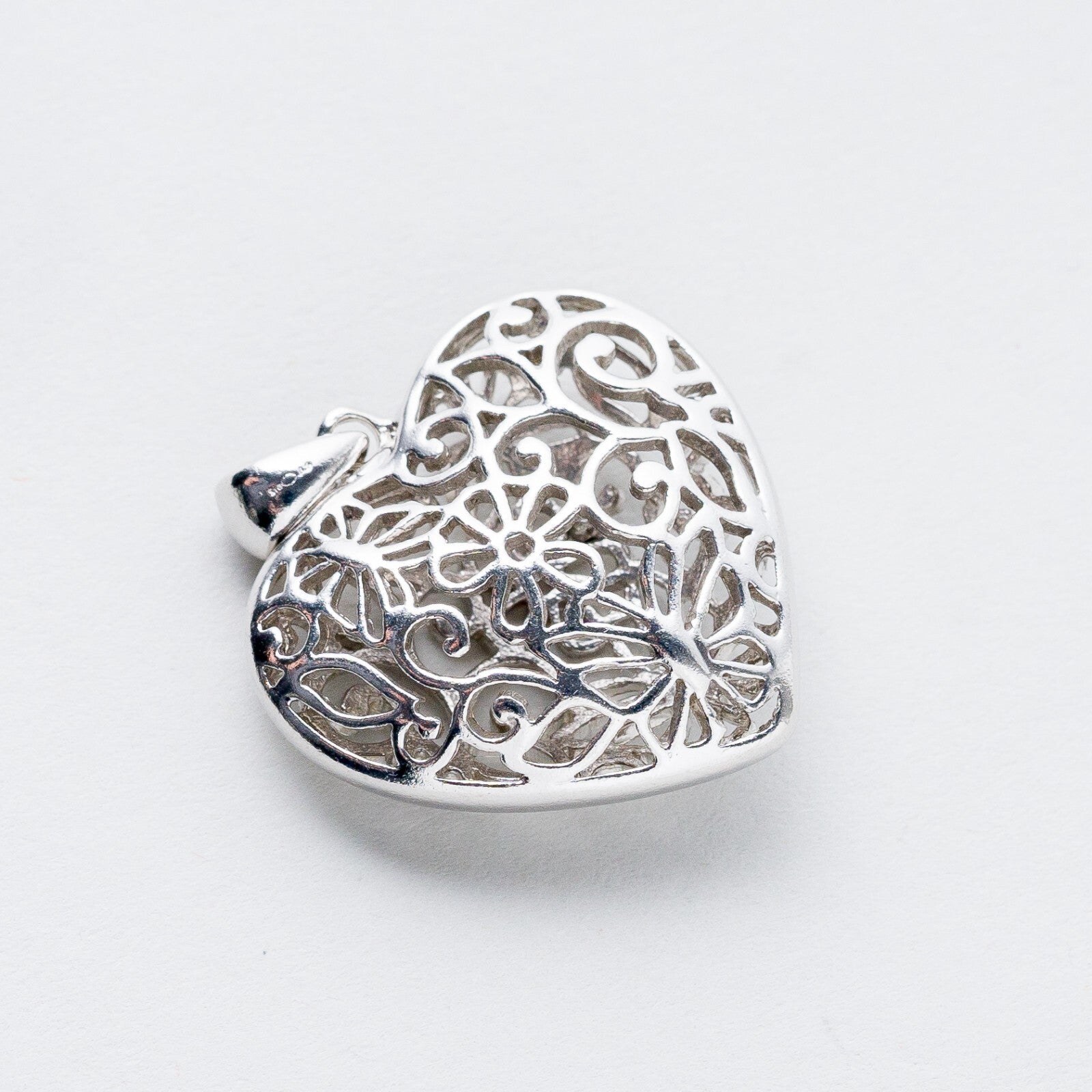 Anhänger Silber 925 Herz 2,7 cm 4,75 g5