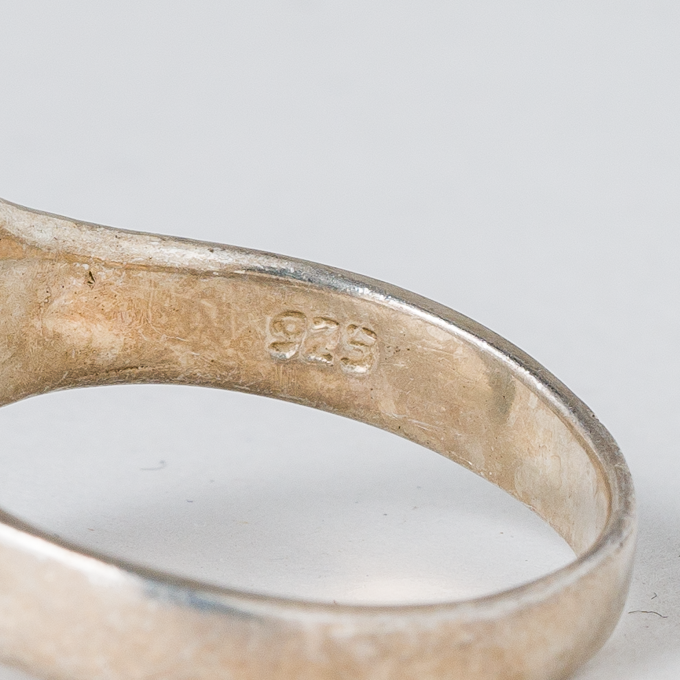 Ring 925er Silber 3,68 g Größe 56 (17,8 mm Ø)3