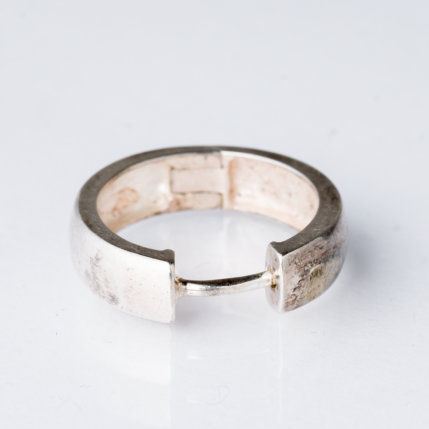 Einzelner Ohrring Huggie 925er Silber 1,91 g3
