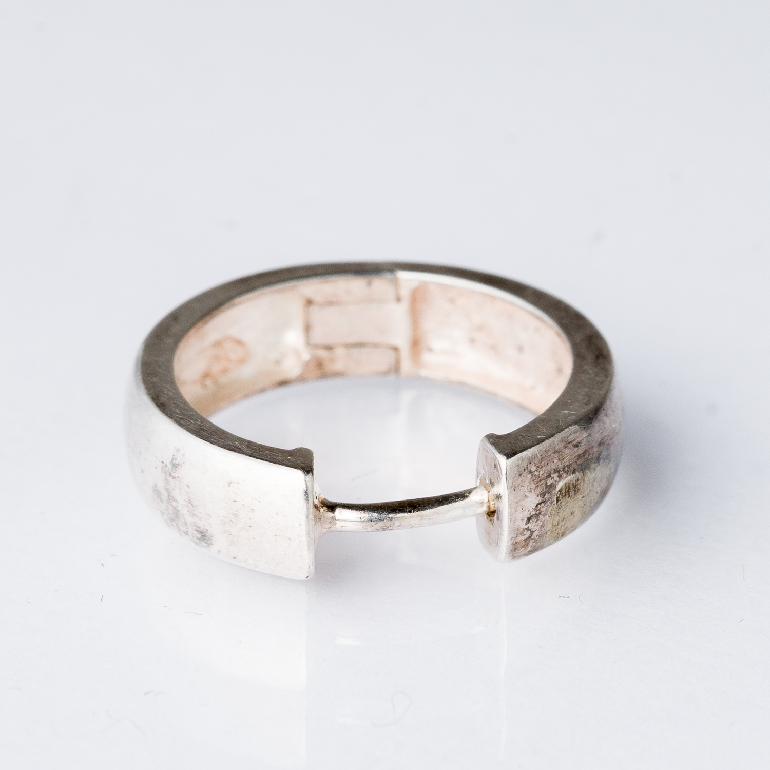 Einzelner Ohrring Huggie 925er Silber 1,91 g3