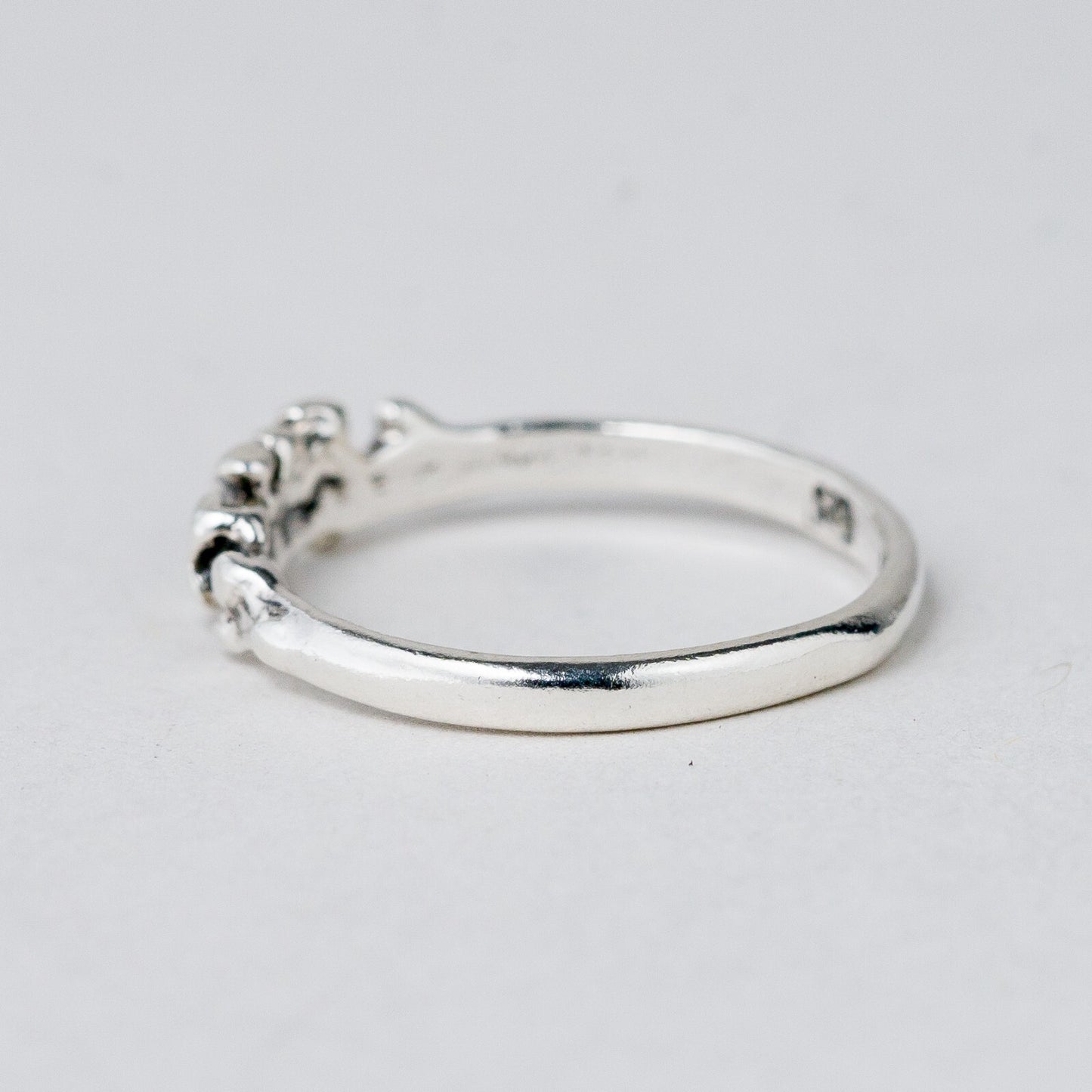 Silber Ring 925 Größe 53 (16,8 mm Ø) 1,57 g1
