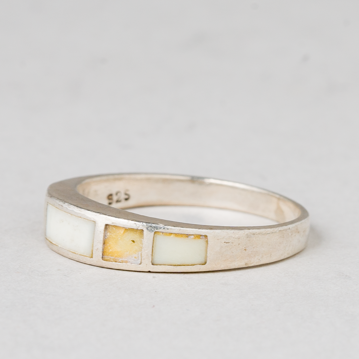 Ring 925er Silber 2,81 g Größe 57 (18,1 mm Ø)0