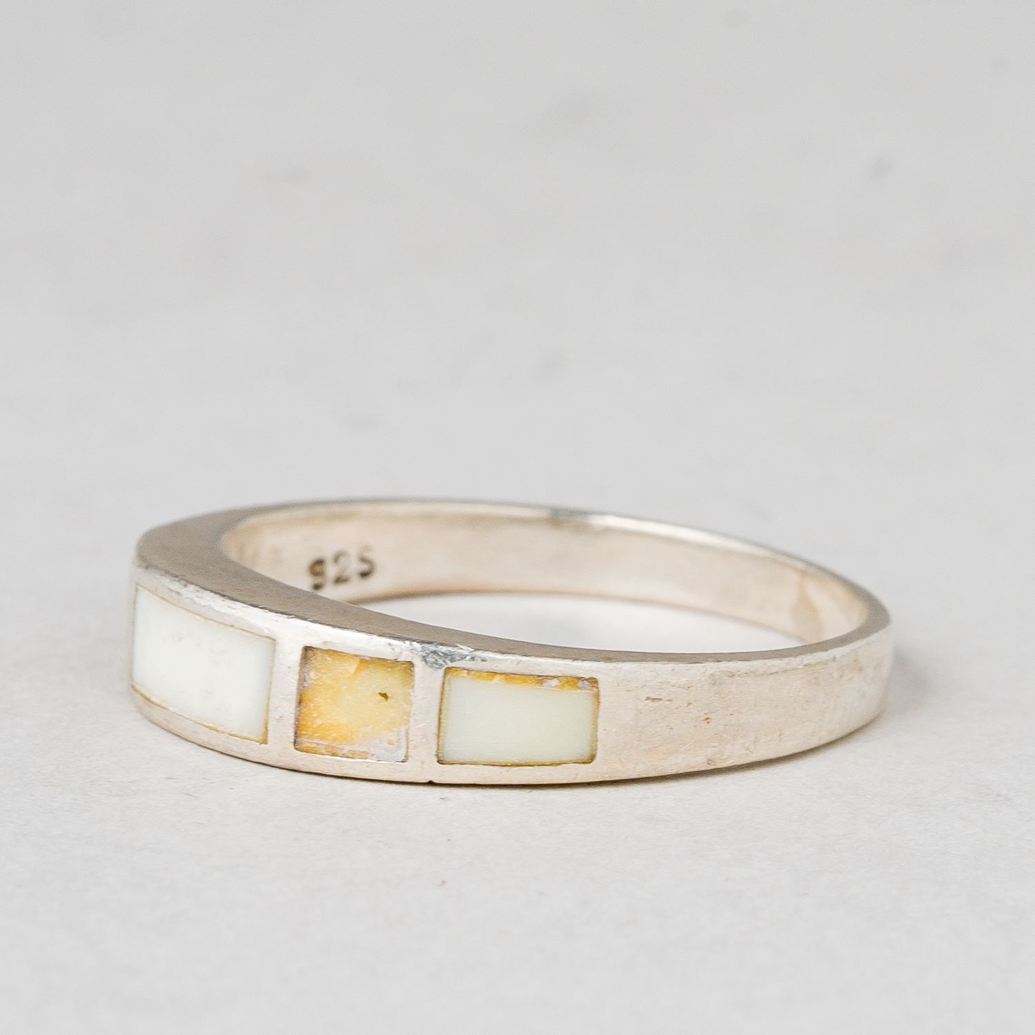 Ring 925er Silber 2,81 g Größe 57 (18,1 mm Ø)0