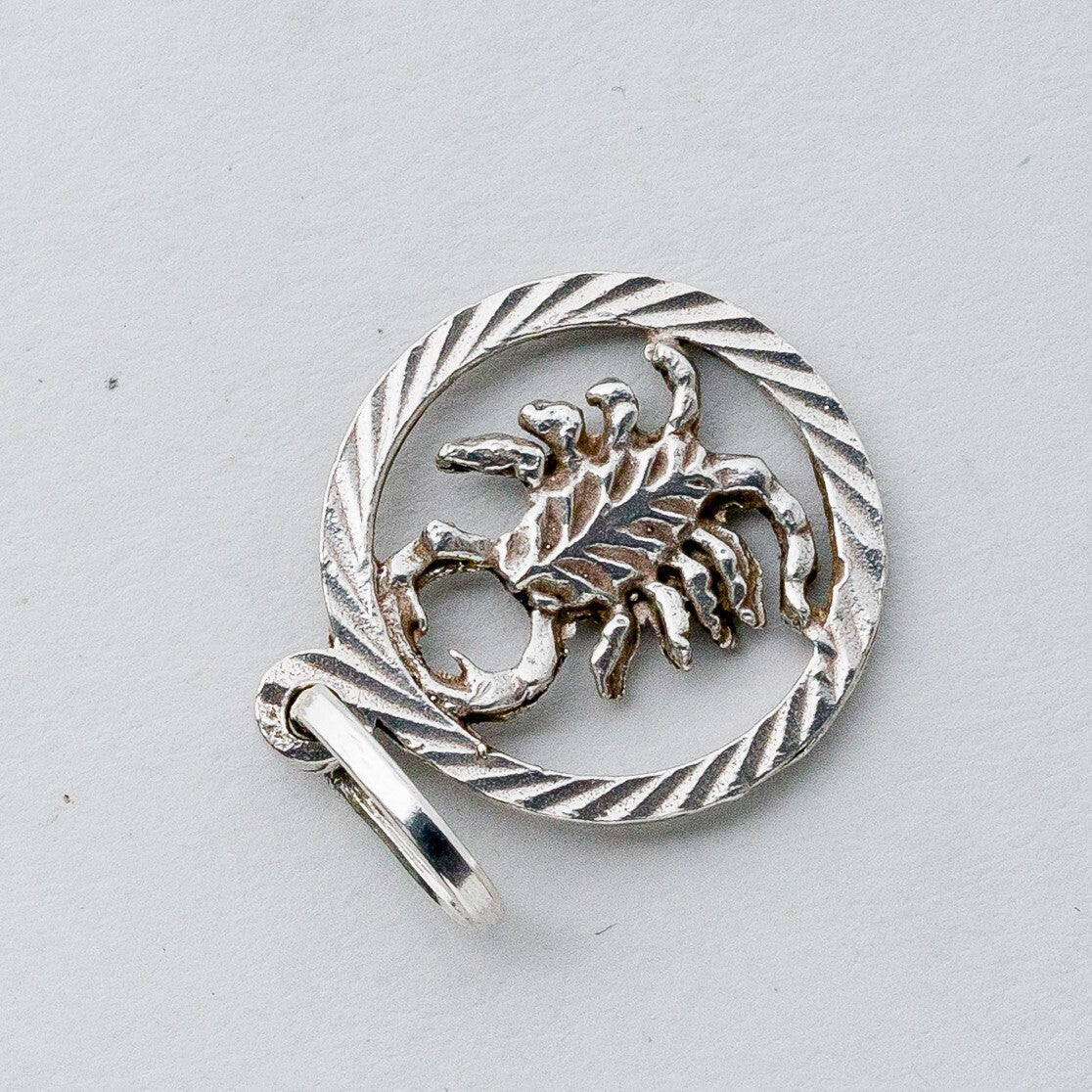 Silber Anhänger Kettenanhänger 925 Sternzeichen Skorpion 1,67 g2