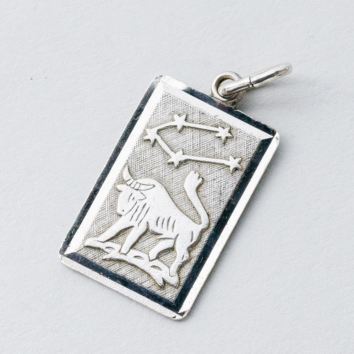 Silber Anhänger Kettenanhänger 835 Sternzeichen Stier 1,46 g0