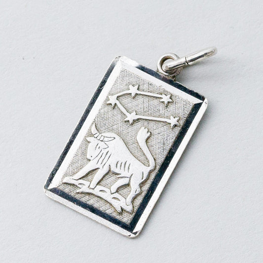 Silber Anhänger Kettenanhänger 835 Sternzeichen Stier 1,46 g0