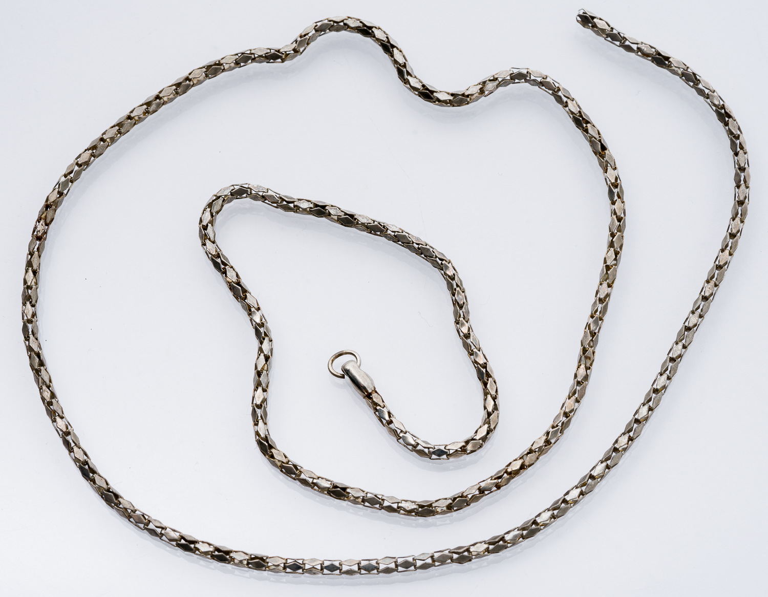 Halskette Ohne Verschluss 60 cm Silber 5,22 g2