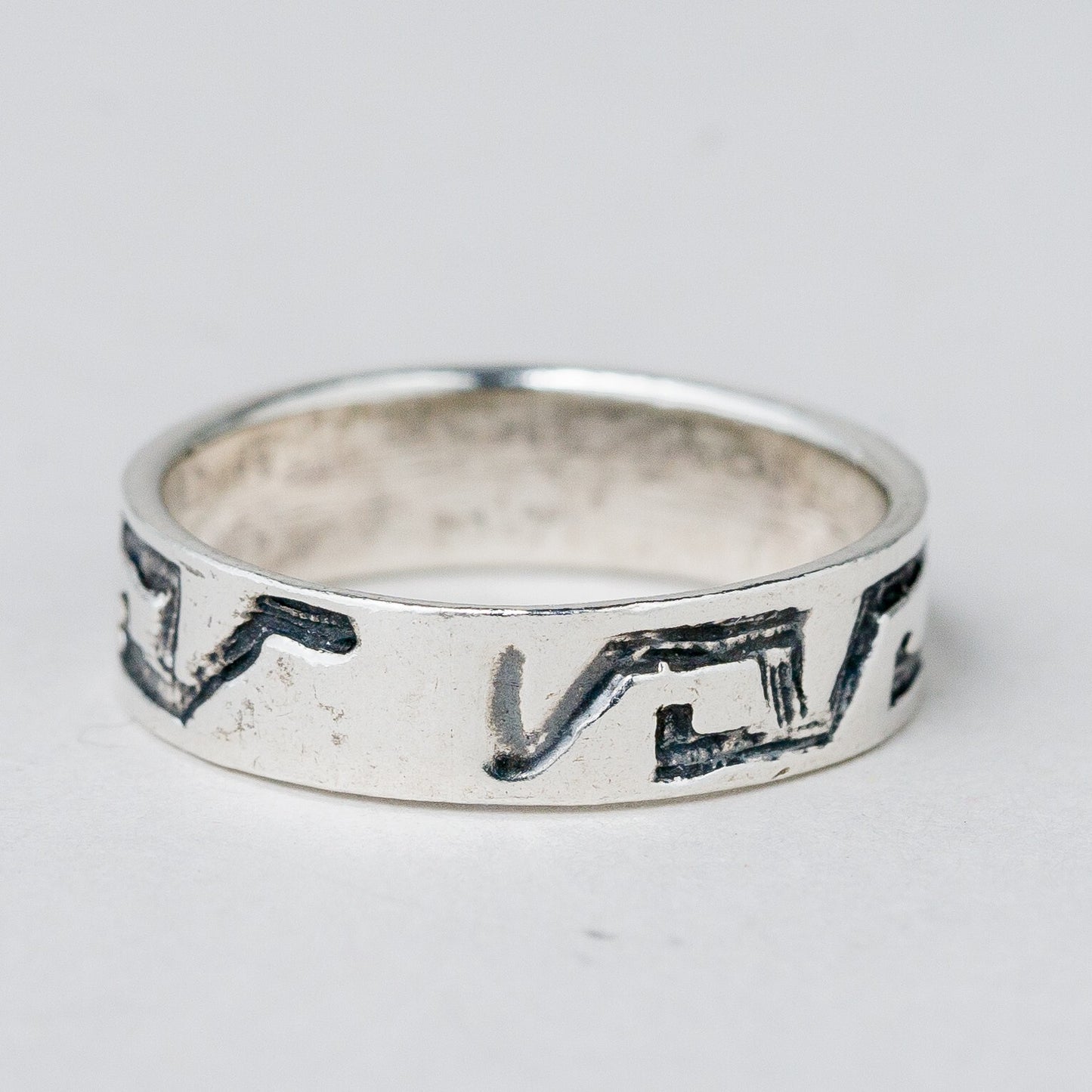 Silber Ring 925 Größe 52 (16,5 mm Ø) 2,48 g3