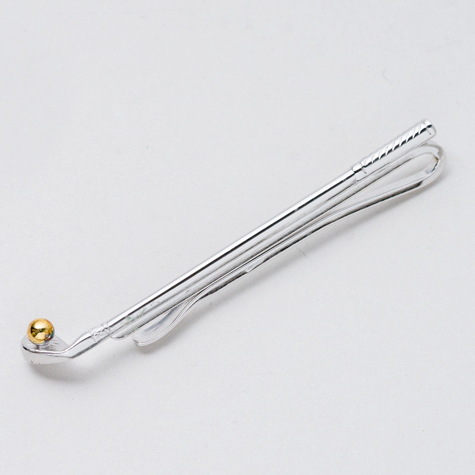 Silber Krawattenklammer 925 Golf 5,25 g0