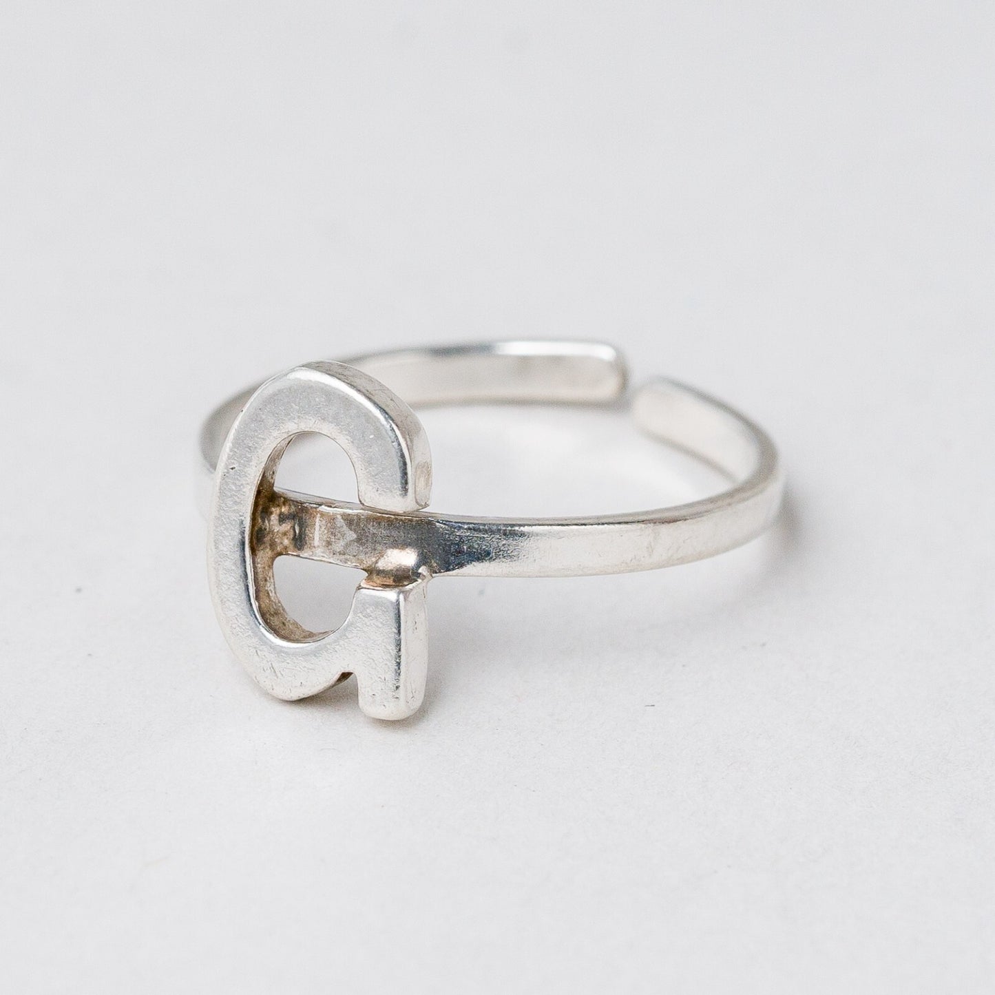 Ring 800 Silber "G" Größe flexibel ca. 57 1,72 g6