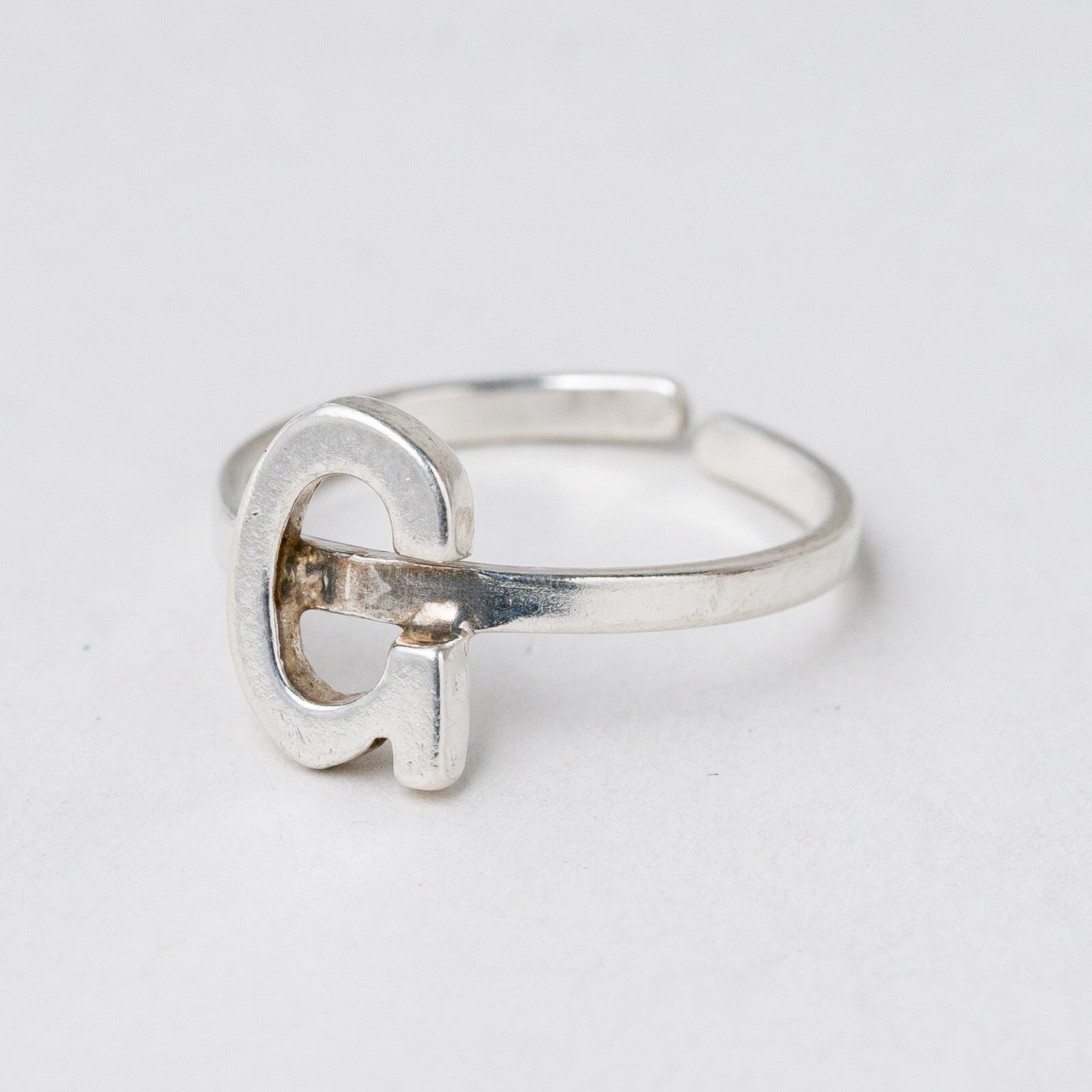Ring 800 Silber "G" Größe flexibel ca. 57 1,72 g6