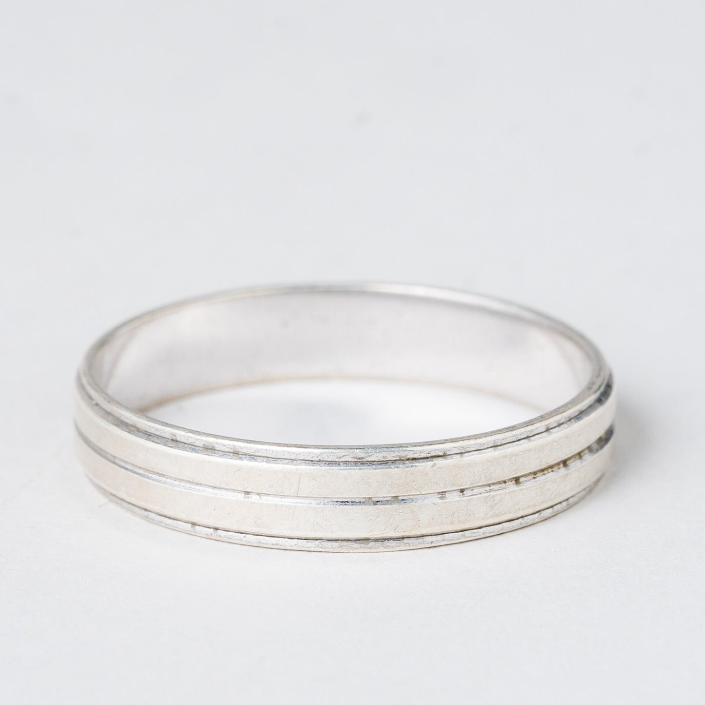 Silber Ring 925 Größe 68 (21,6 mm Ø) 3,1 g1