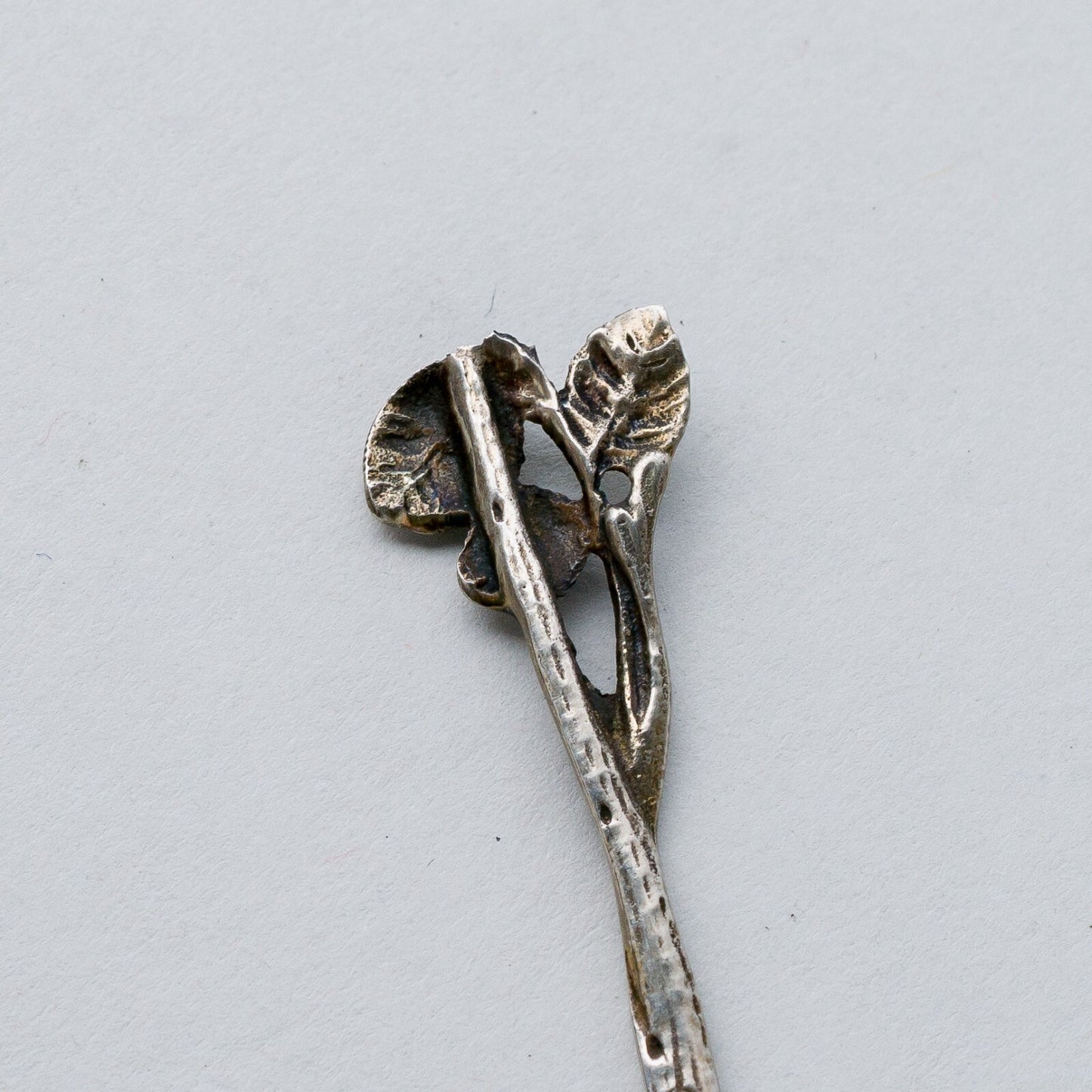 Silber Löffel 9 cm 800 Hildesheimer Rose 10,61 g8