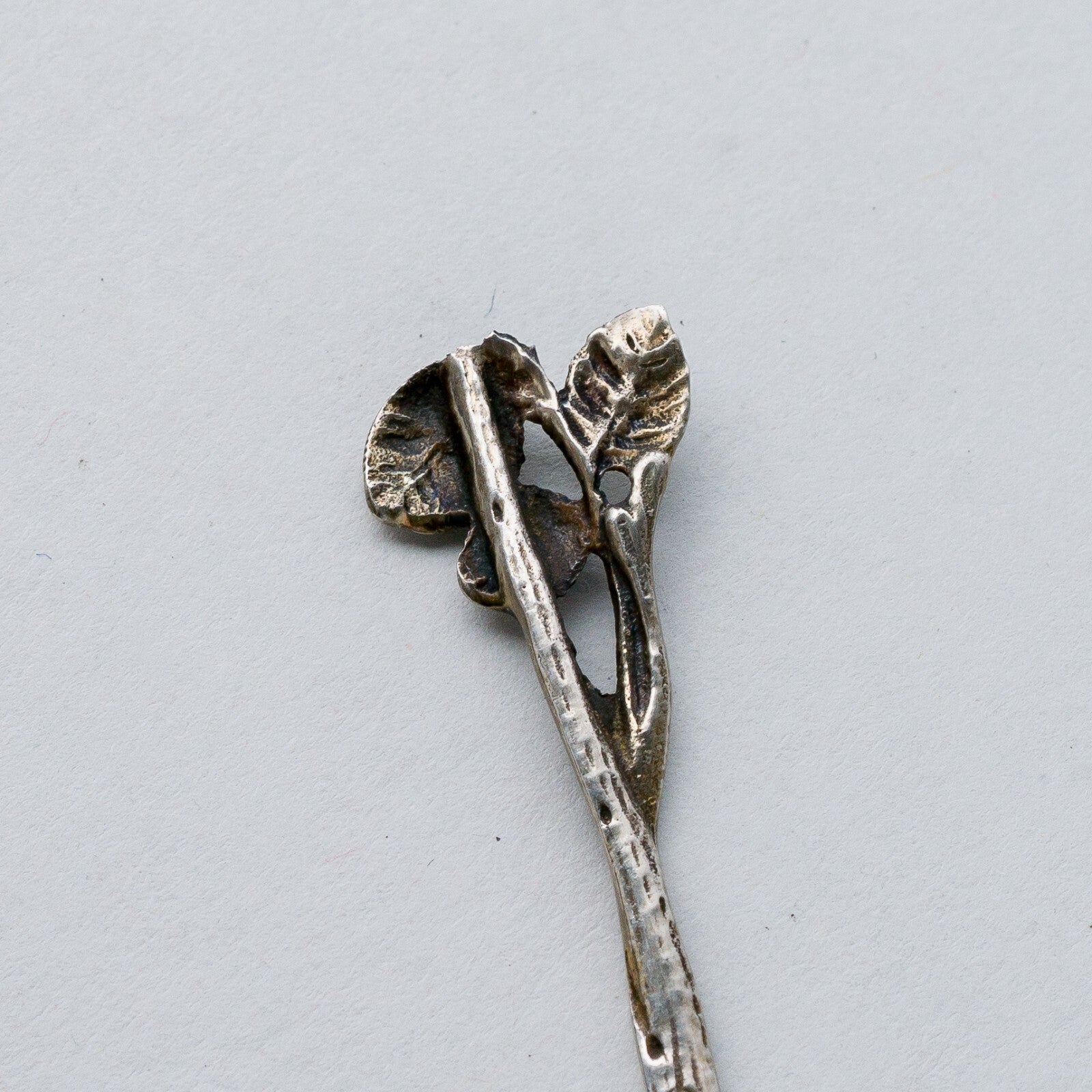 Silber Löffel 9 cm 800 Hildesheimer Rose 10,61 g8