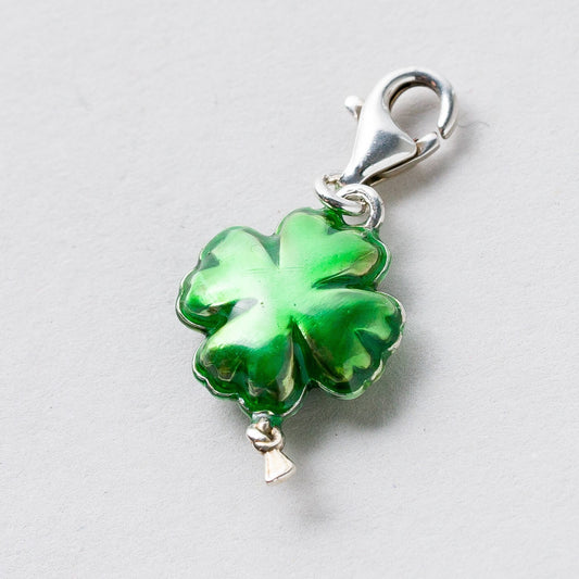 Thomas Sabo 925 Silber Charm Anhänger Kleeblatt 2,8 cm 3,95 g0