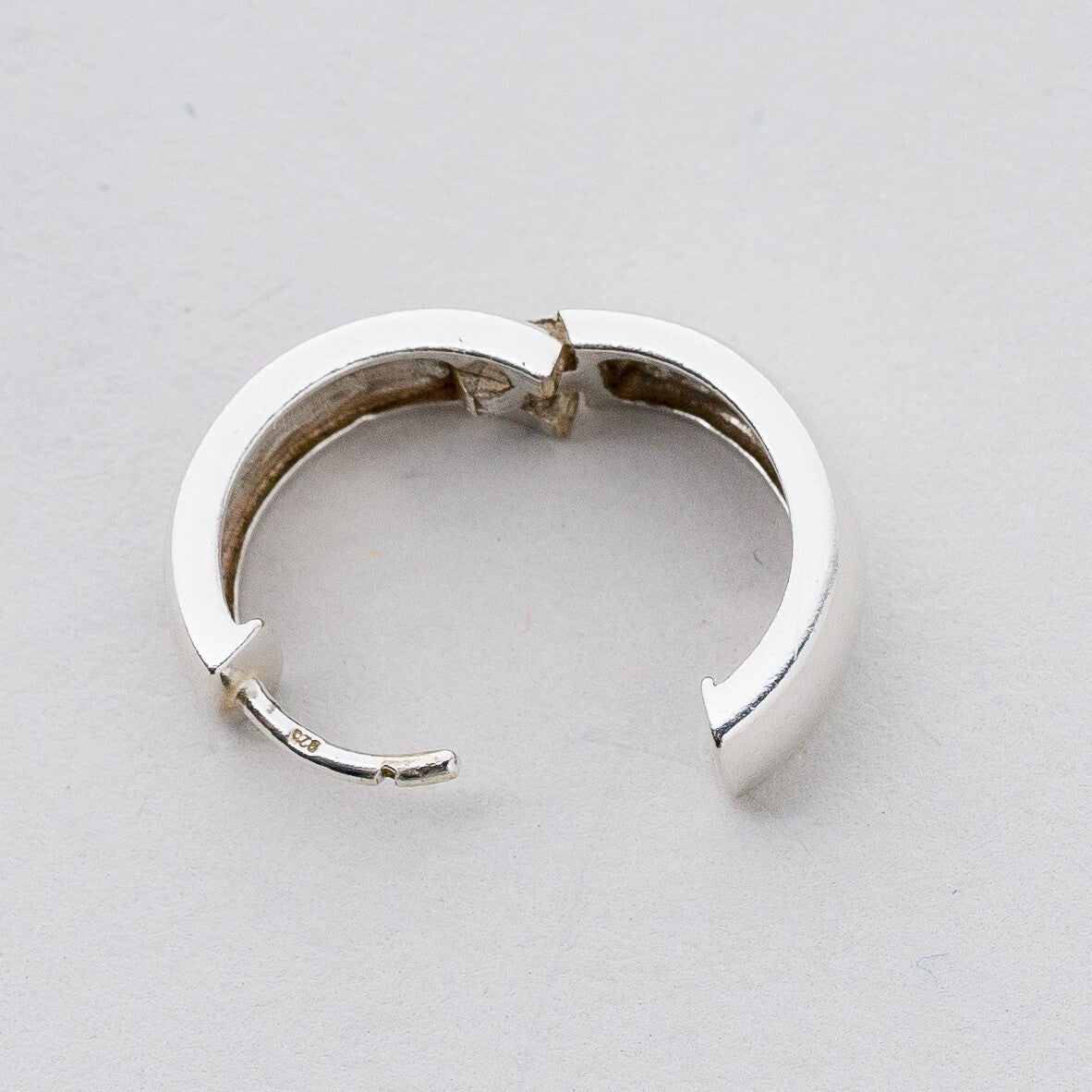 Ohrringe Creolen 925 Silber 3,74 g8