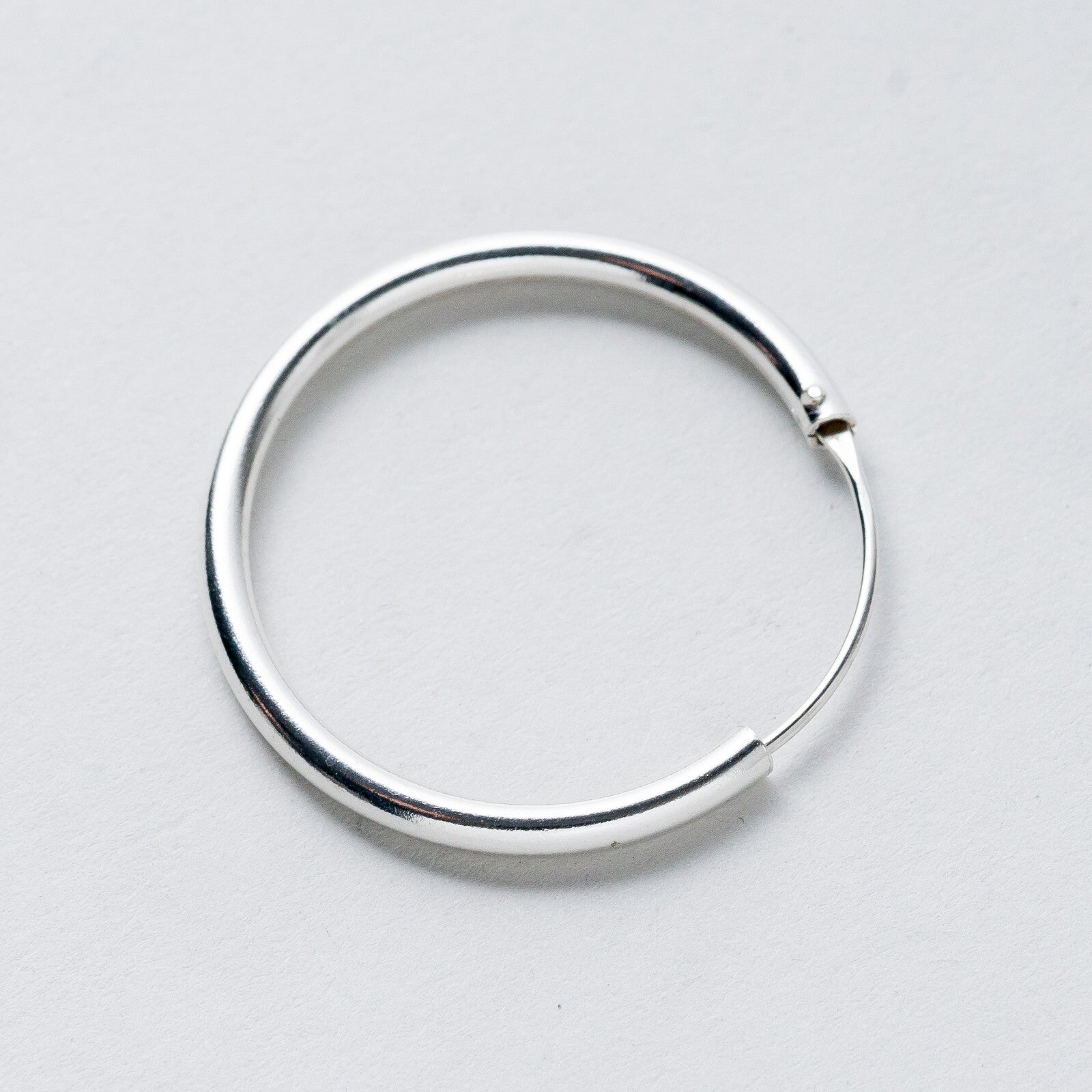 Einzelner Ohrring Creole Silber 925 1,78 g1
