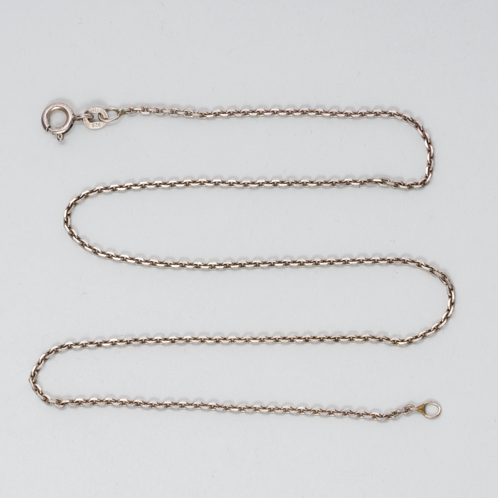 Halskette 925er Silber 3g  39 cm0