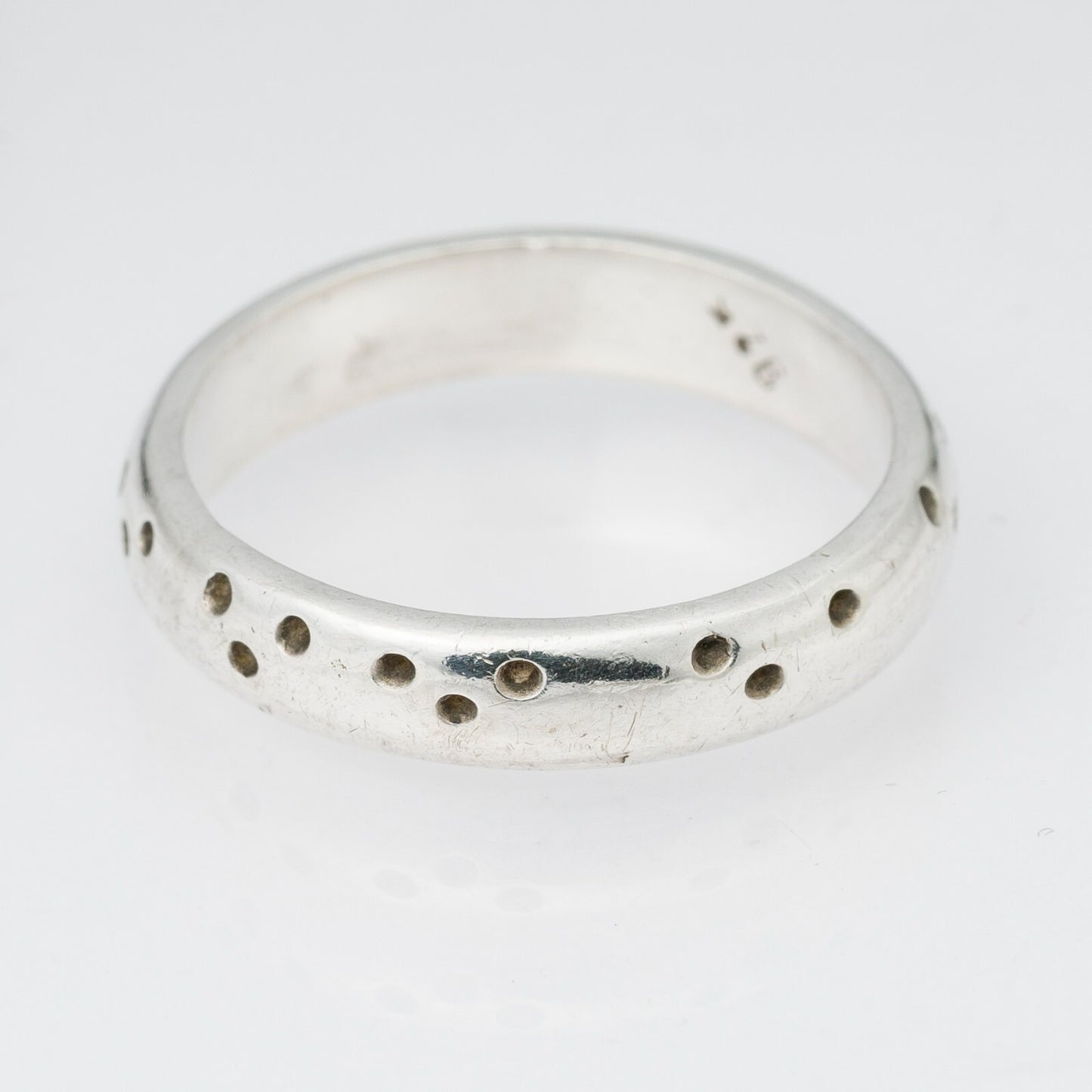 Silberring  925er Silber 3,68 g Größe 55 (17,5 mm Ø)3