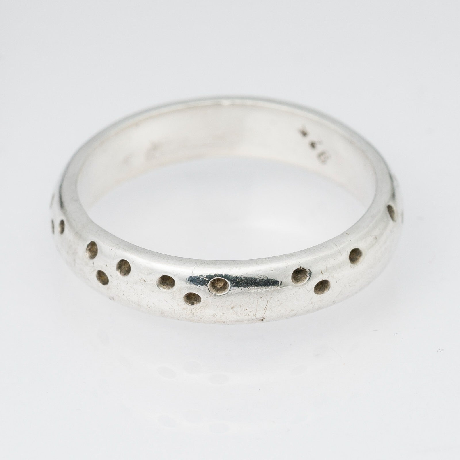Silberring  925er Silber 3,68 g Größe 55 (17,5 mm Ø)3