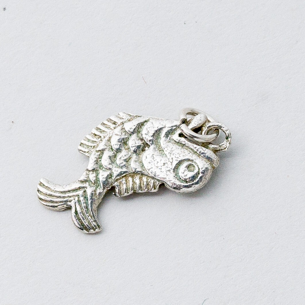 Silber Anhänger Kettenanhänger Fisch 1,6 g2