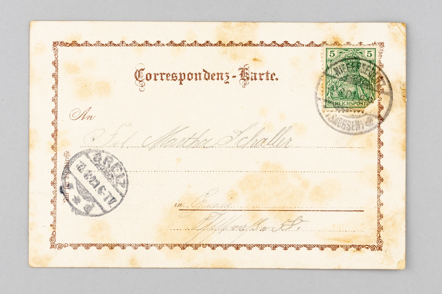 Ansichtskarte Gruss aus Herrnskretschen um 19001