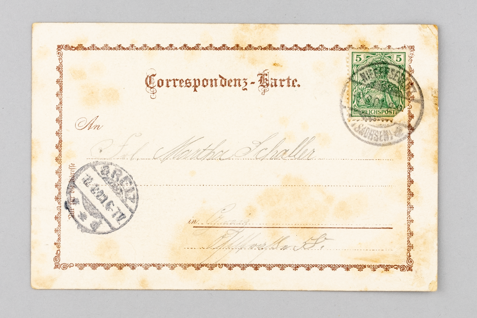 Ansichtskarte Gruss aus Herrnskretschen um 19001
