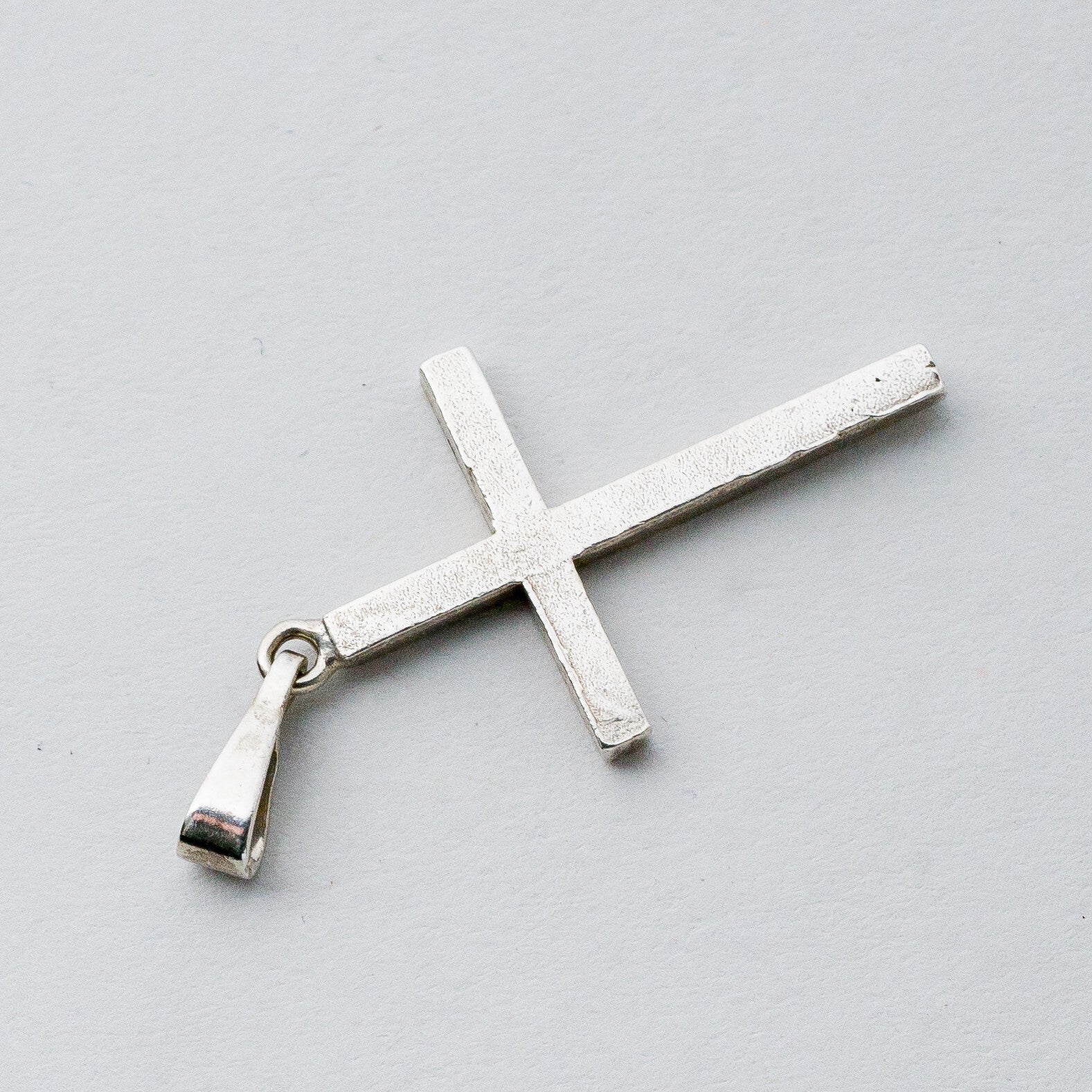 Silber Anhänger Kettenanhänger 835 Kreuz 1,69 g5