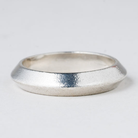 Silber Ring 925 Größe 58 (18,4 mm Ø) 5,45 g0