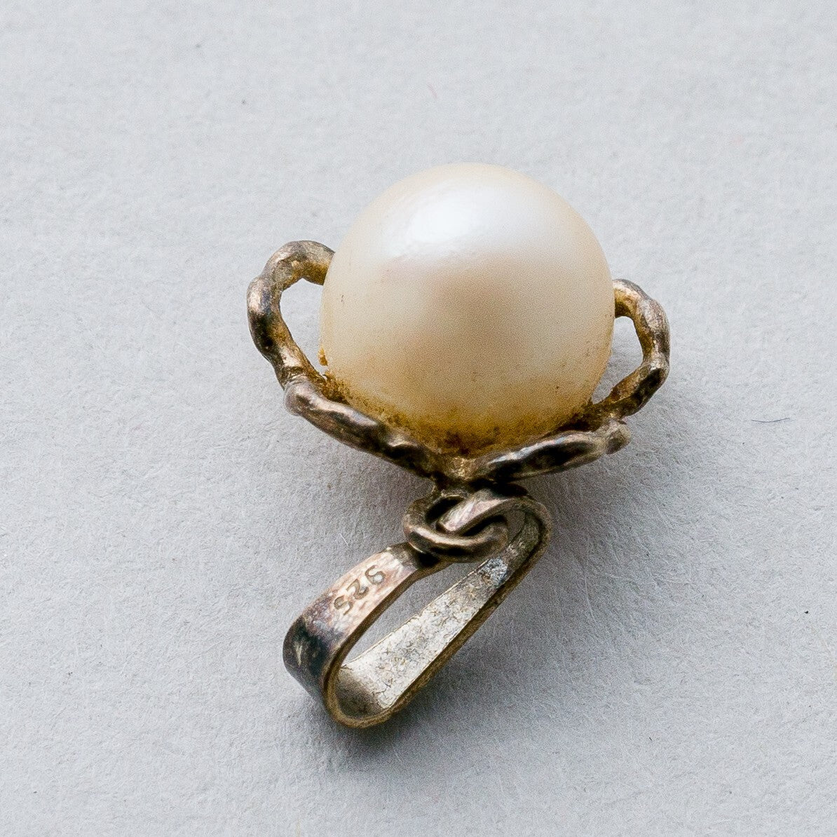 Silber Anhänger Kettenanhänger 925 Perle 0,78 g7