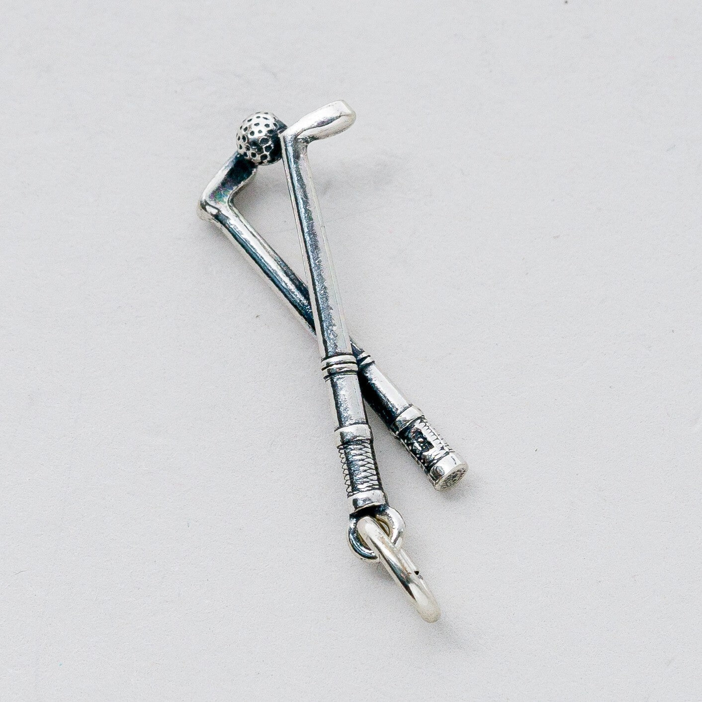 Silber Anhänger 925 Golf Golfschläger 1,42 g4