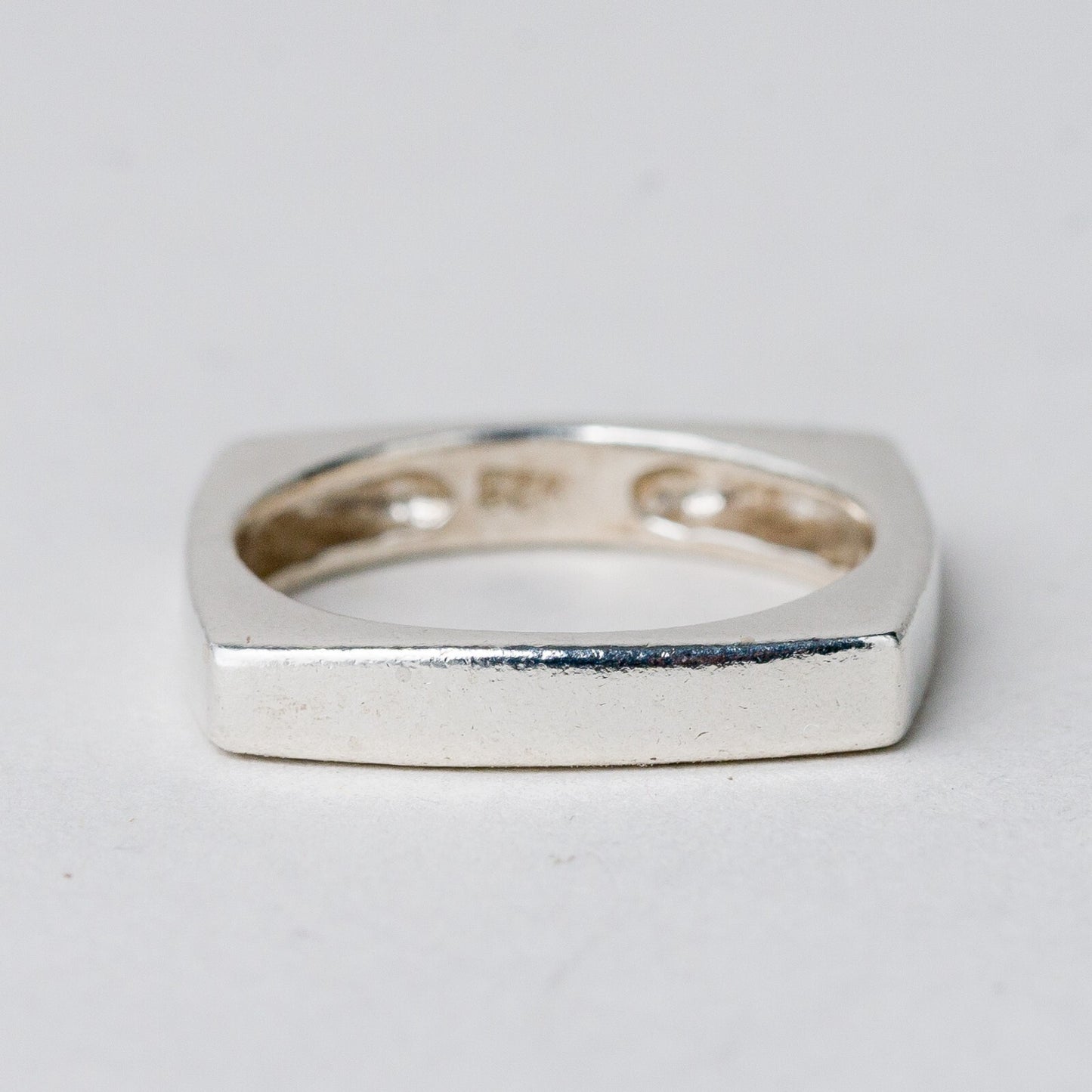 Silber Ring 925 Größe 53 (16,8 mm Ø) 4,39 g2