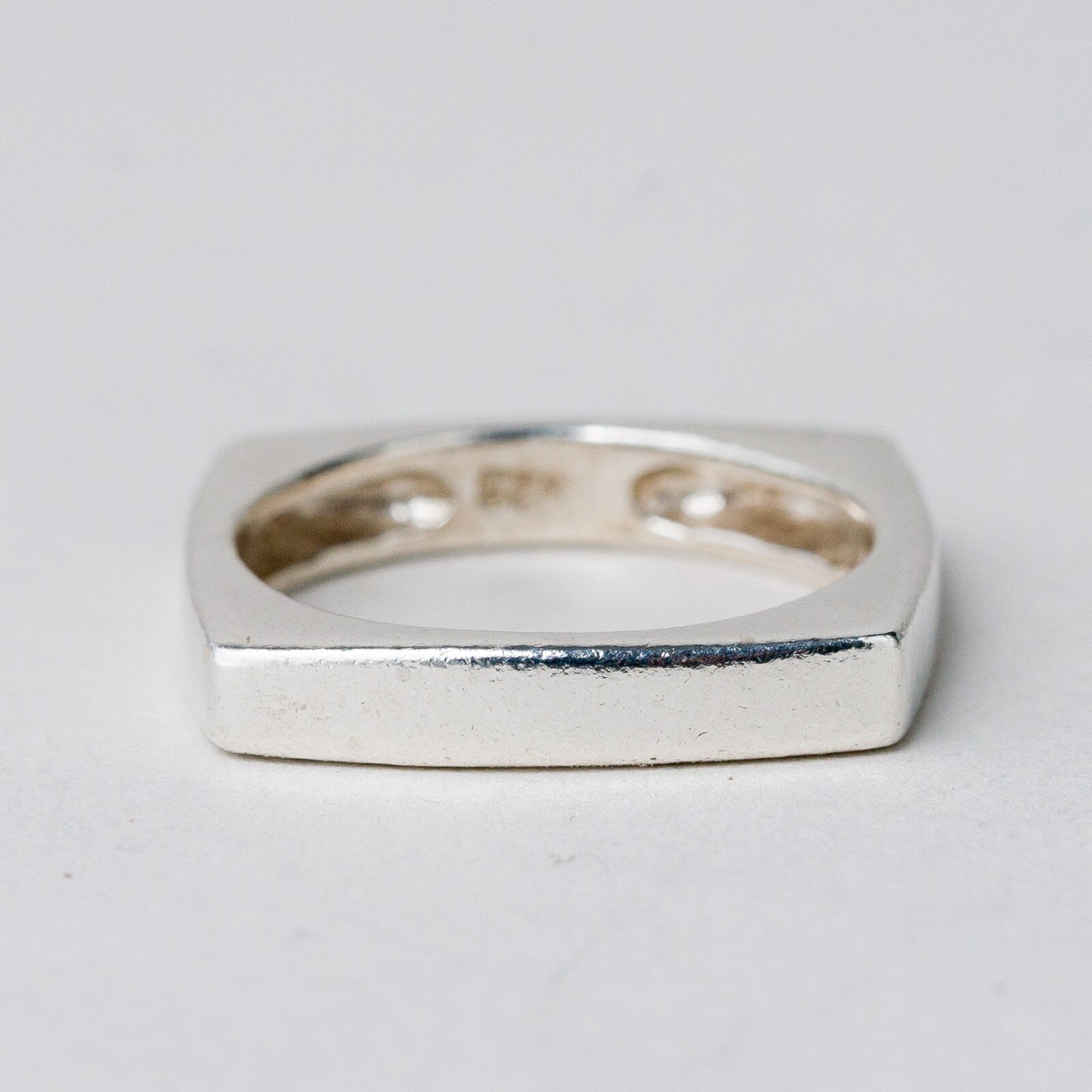 Silber Ring 925 Größe 53 (16,8 mm Ø) 4,39 g2