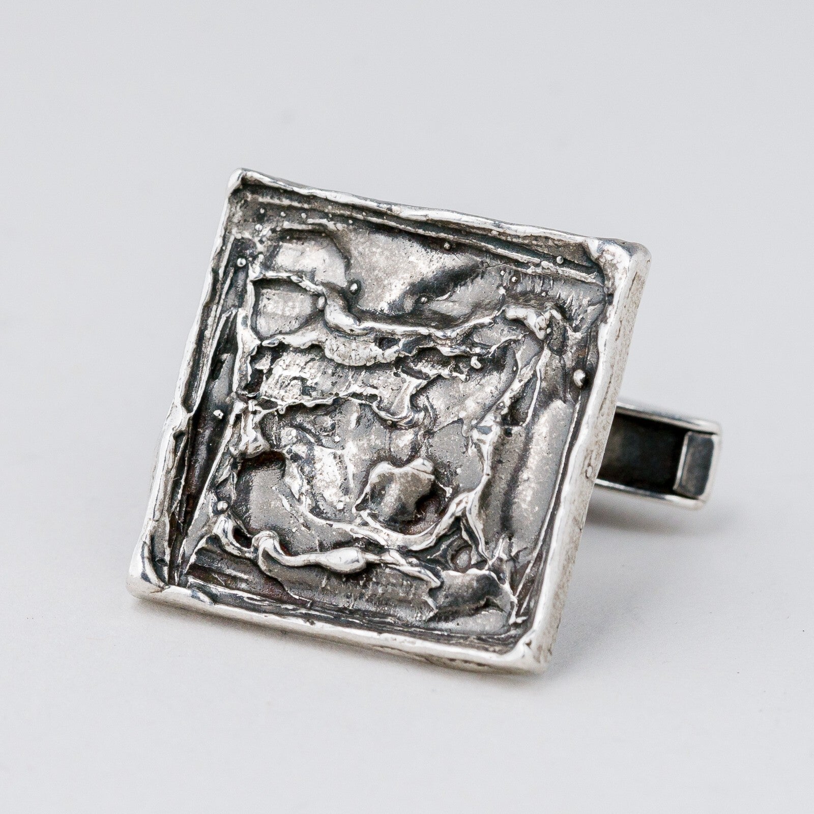 Silber Manschettenknöpfe 835 18,47 g4