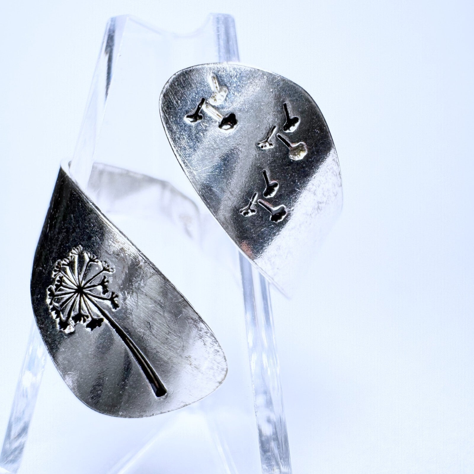 Ring 925er Silber Größe 57 Gräser Pollenflug 3,21g5