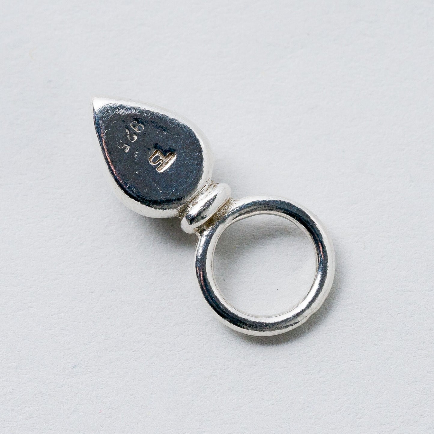 Thomas Sabo Anhänger 925 Silber Schwarzer Stein 2,2 cm 2,34 g4