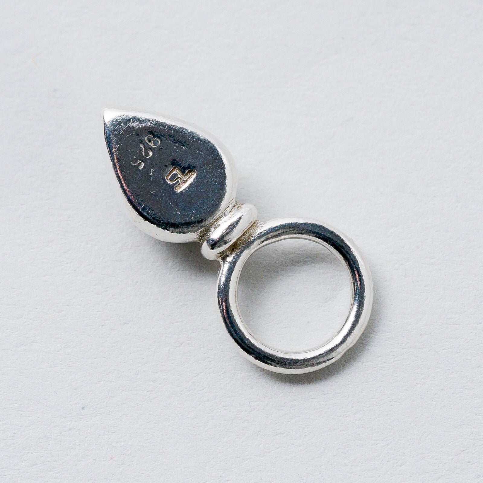 Thomas Sabo Anhänger 925 Silber Schwarzer Stein 2,2 cm 2,34 g4