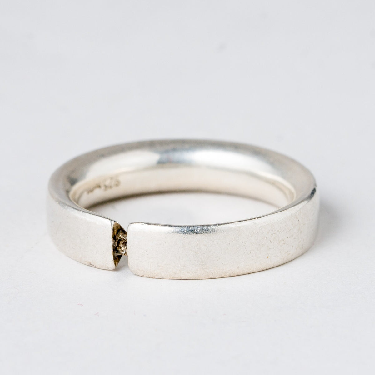 Silber Ring 925 ohne Stein Größe 54 (17,2 mm Ø) 5,45 g0