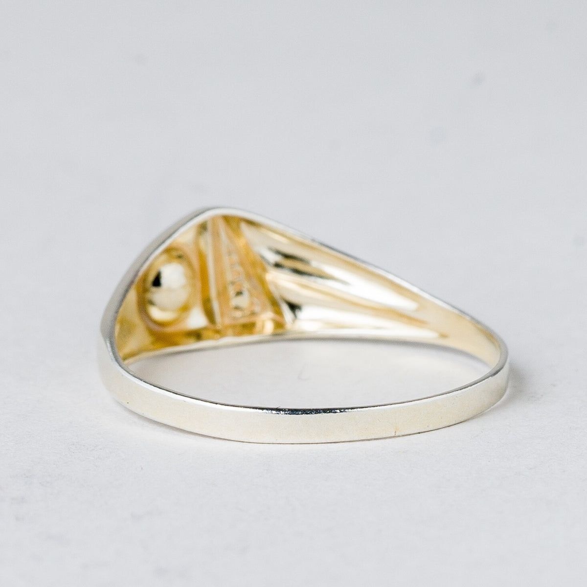 Silber Ring 925 Türkiser Stein Größe 57 (18,1 mm Ø) 0,9 g3