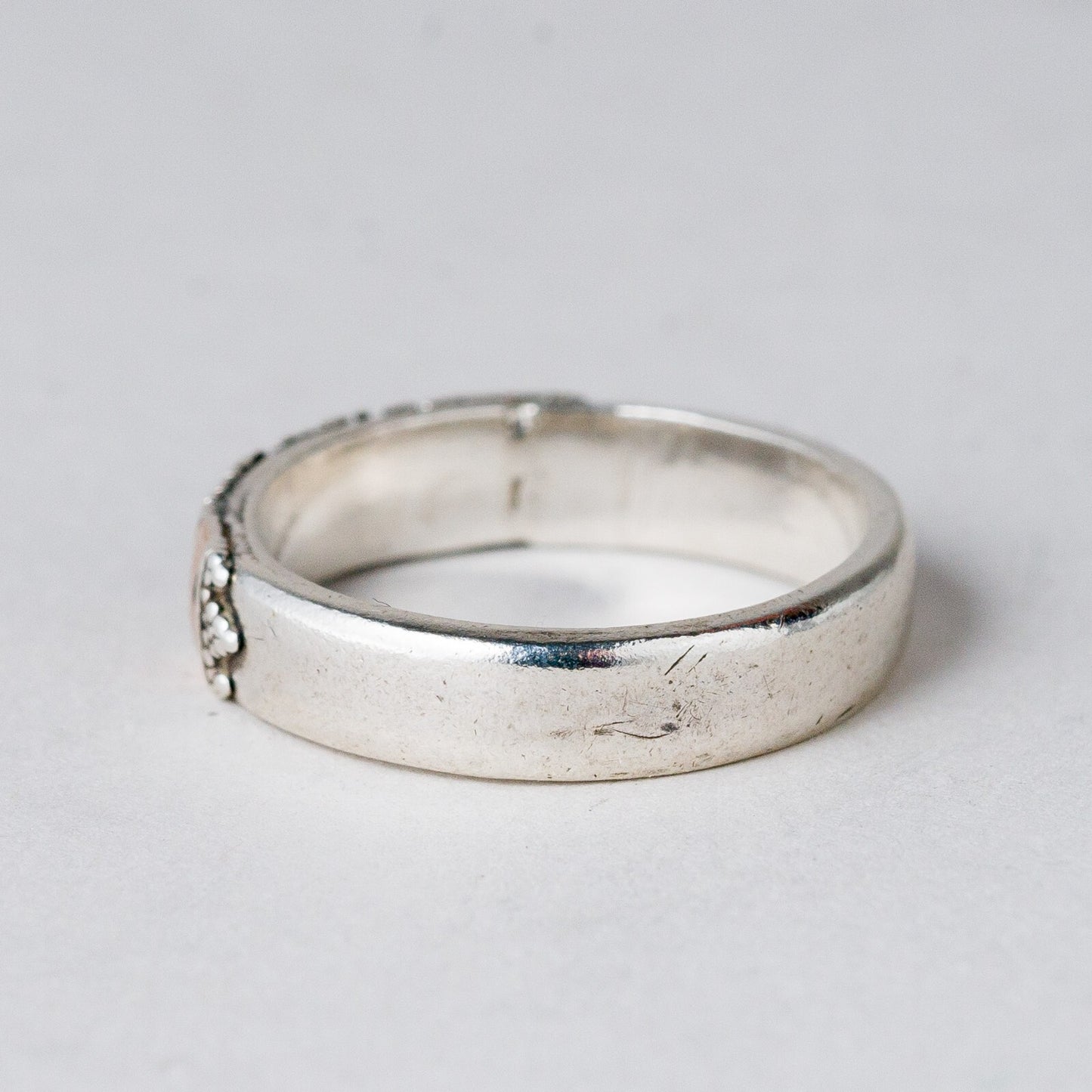 Silber Ring 925 Größe 54 (17,2 mm Ø) 3,75 g2
