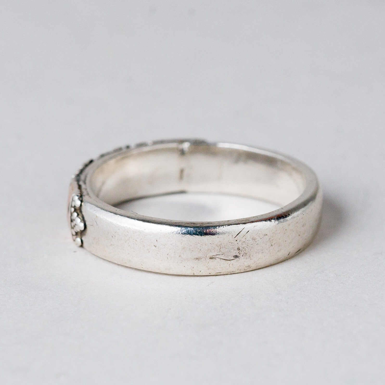 Silber Ring 925 Größe 54 (17,2 mm Ø) 3,75 g2