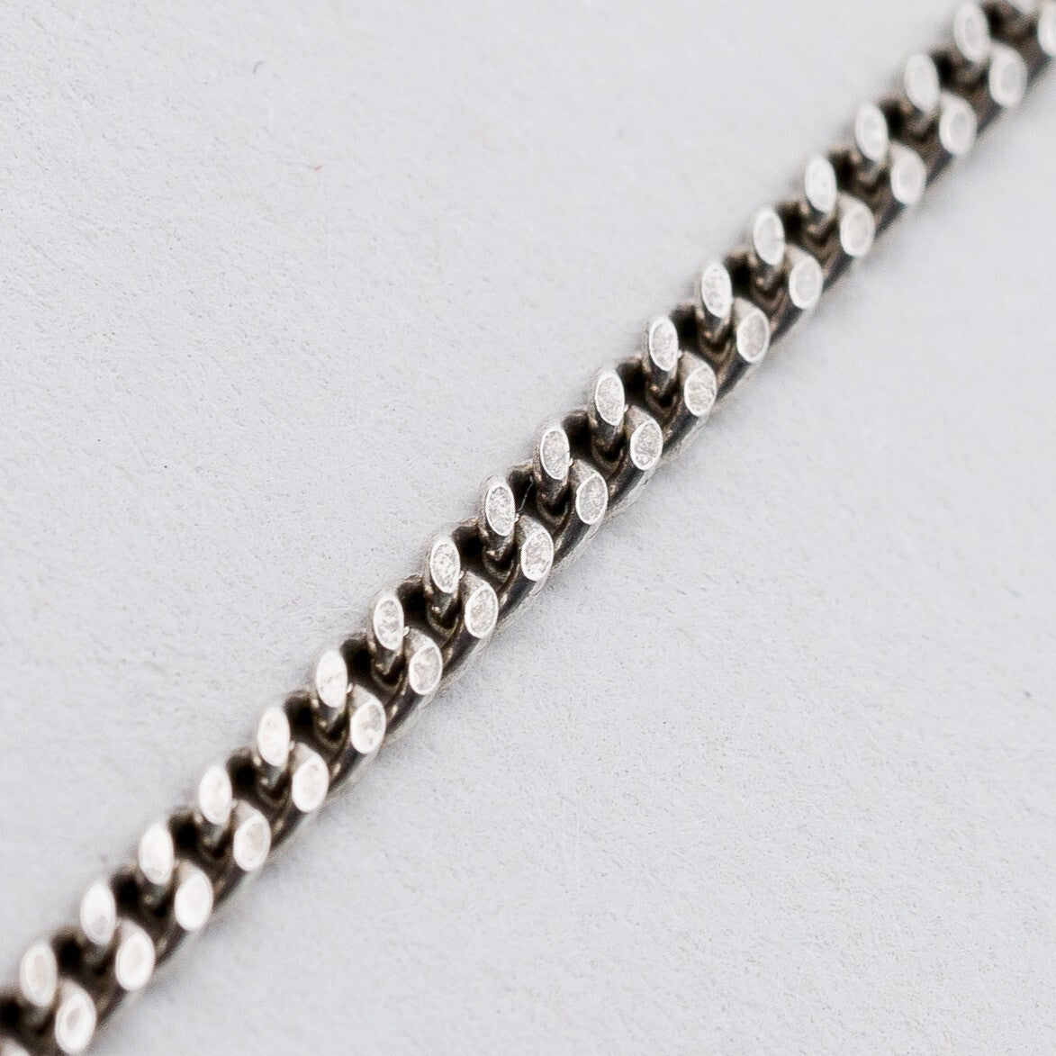 Halskette Panzerkette Silber 2 mm 50 cm 5,35 g3