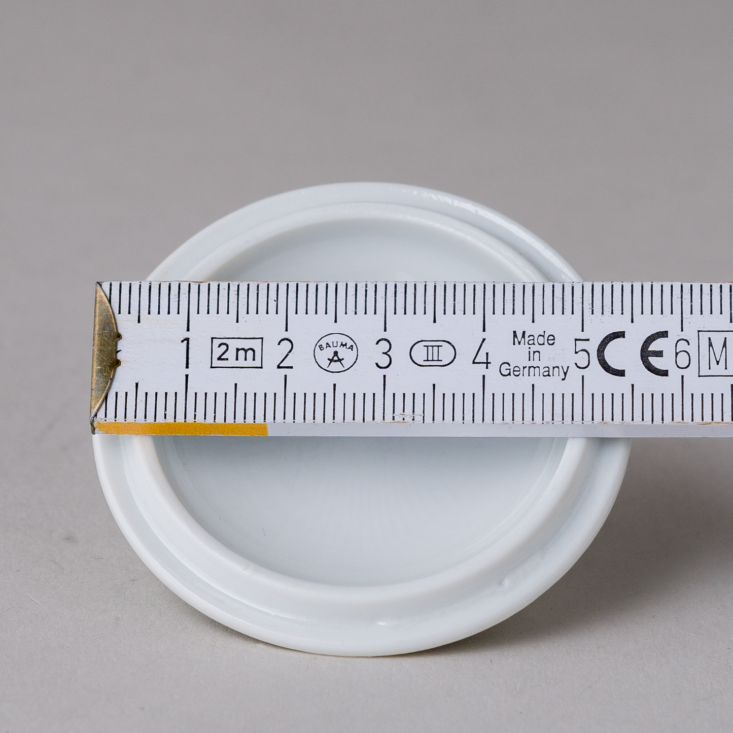 1 x Porzellan Deckel Weinlaub 5,5 cm5