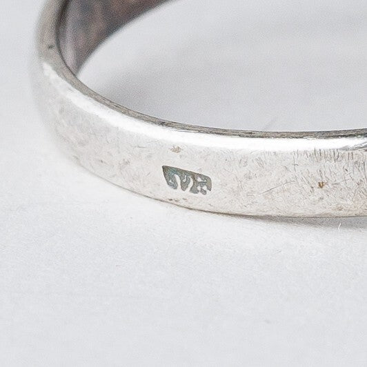 Silber Ring 925 Bernstein Größe 55 (17,5 mm Ø) 2,87 g5