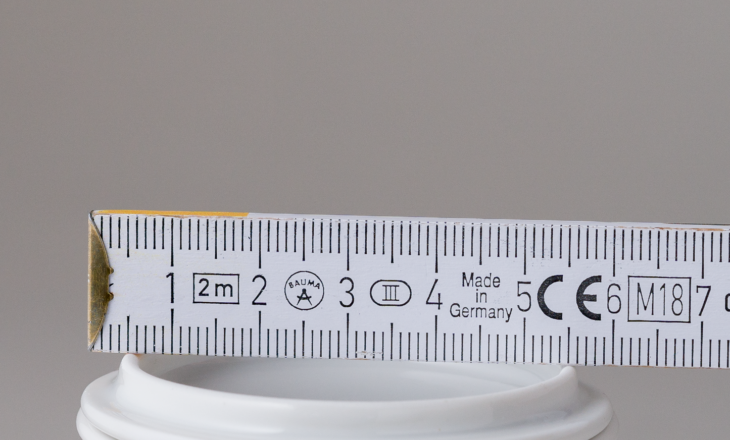 1 x Porzellan Deckel Weinlaub 6 cm6